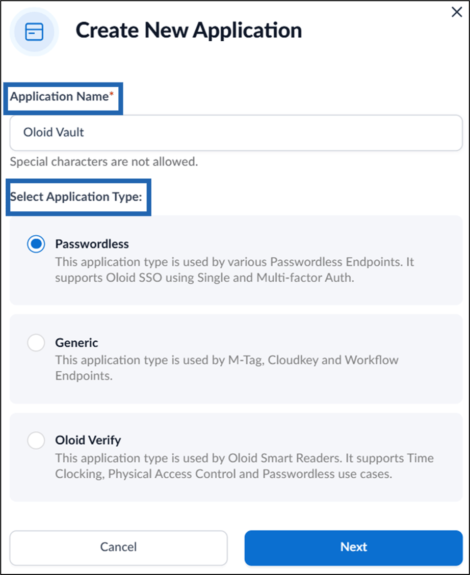 How to create and configure Oloid Vault... - screenshot 2