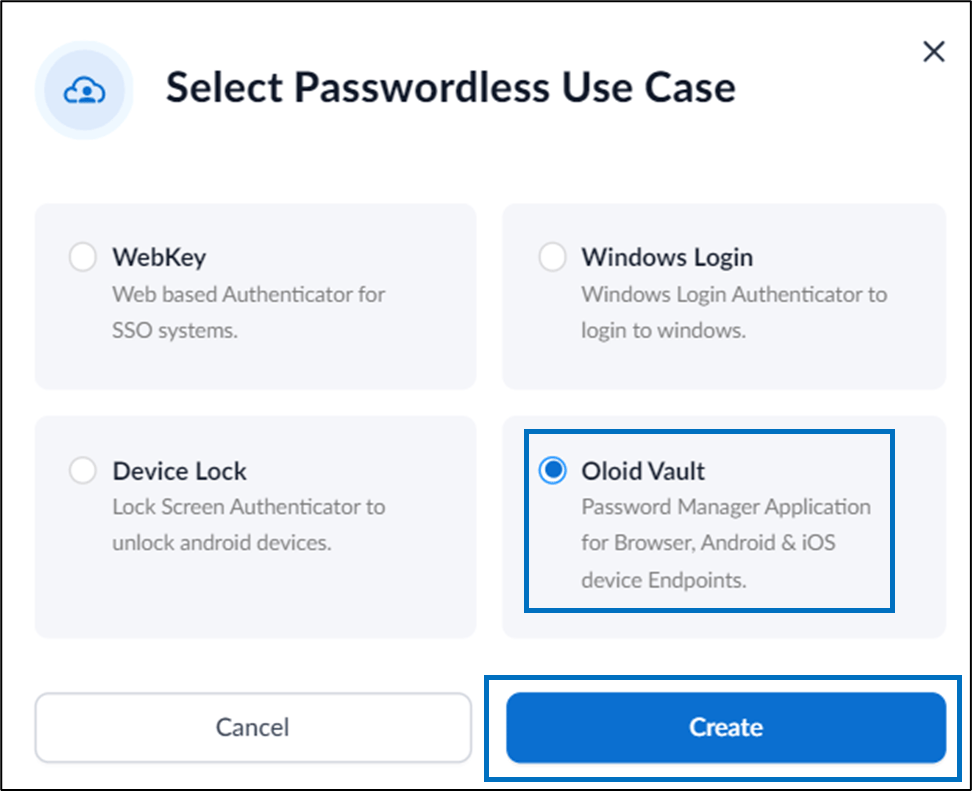 How to create and configure Oloid Vault... - screenshot 3