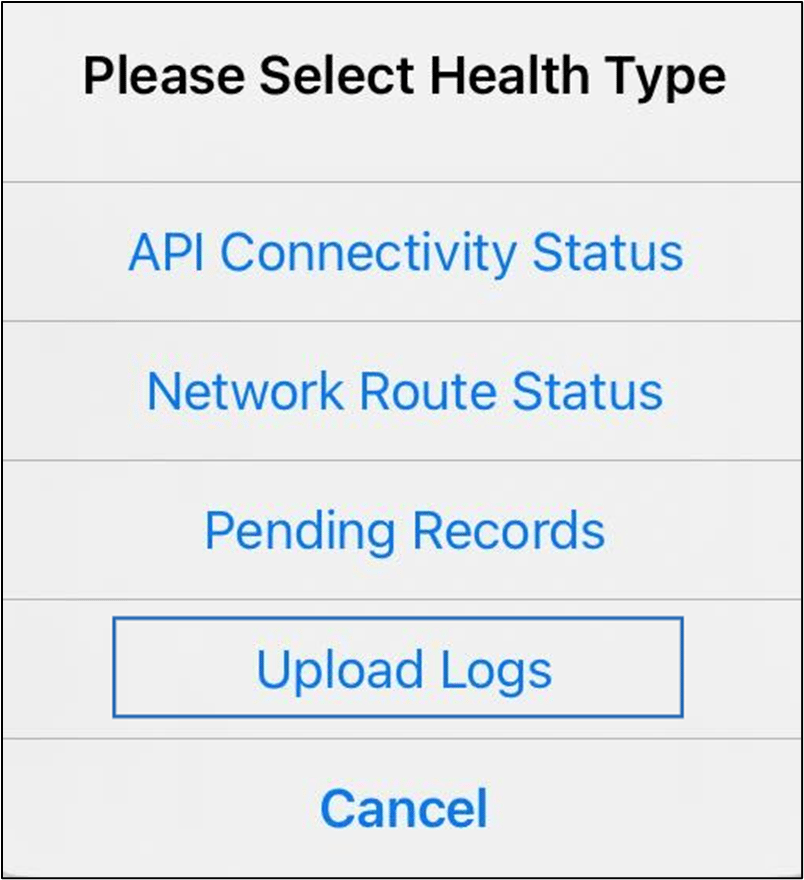 How to share Logs with App Developer - screenshot 8