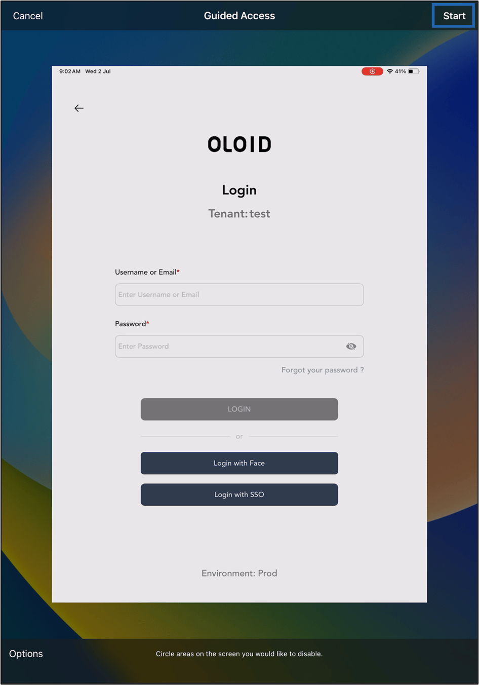 Set up iPad in Guided Access Mode - screenshot 6