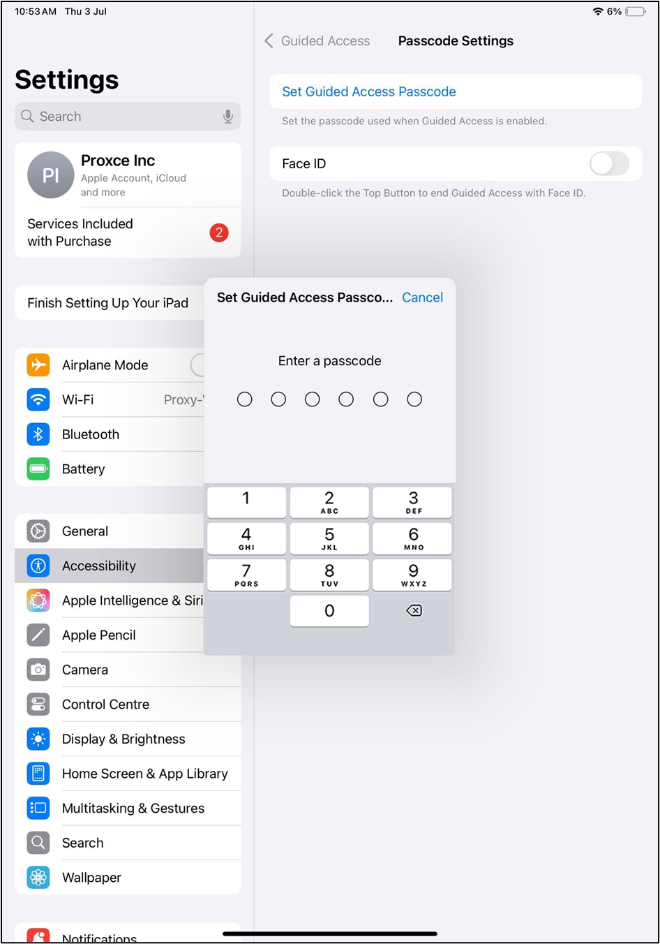 Set up iPad in Guided Access Mode - screenshot 5