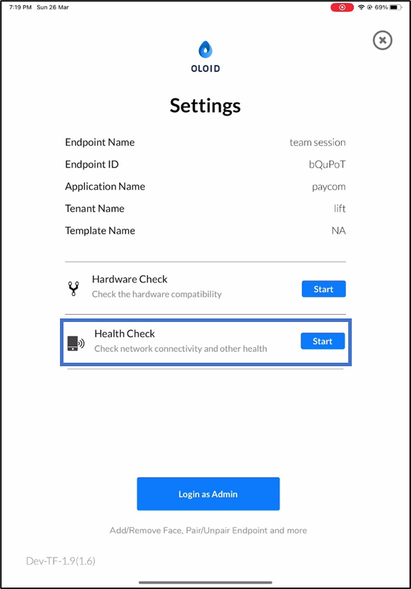 Set up sharing logs with the app... - screenshot 3