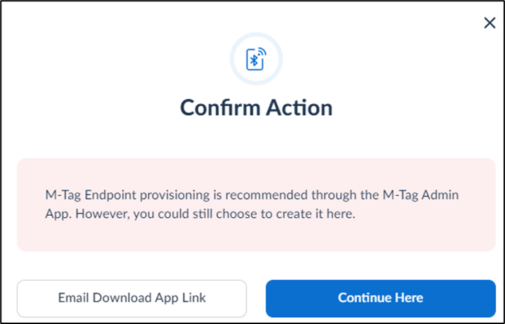 How to add a M-Tag endpoint - screenshot 3