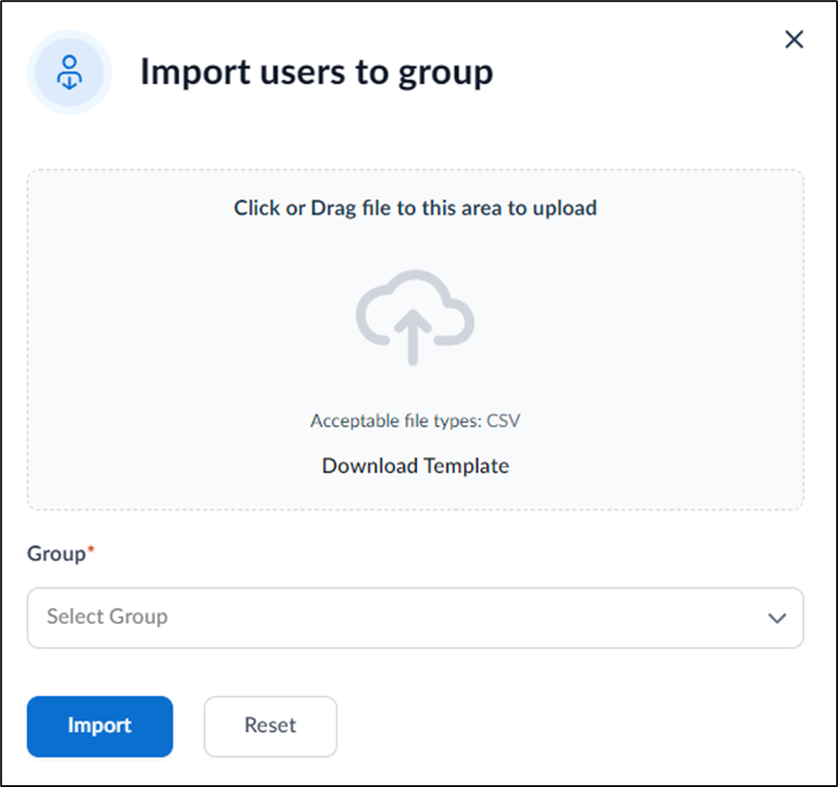 How to map users to Group in bulk - screenshot 1