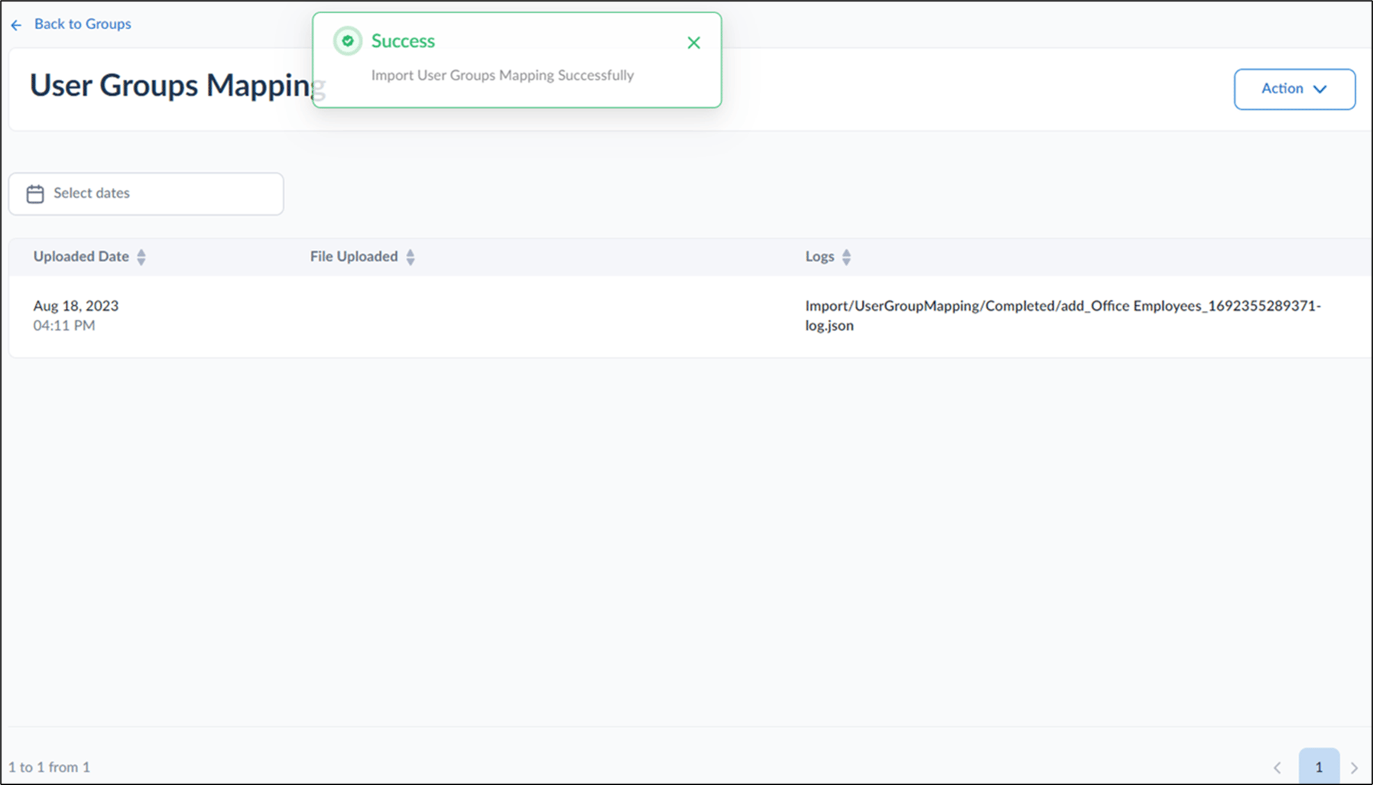 How to map users to Group in bulk - screenshot 2