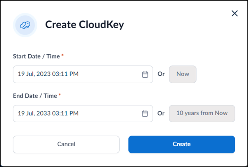 How to add CloudKey as credential to... - screenshot 5