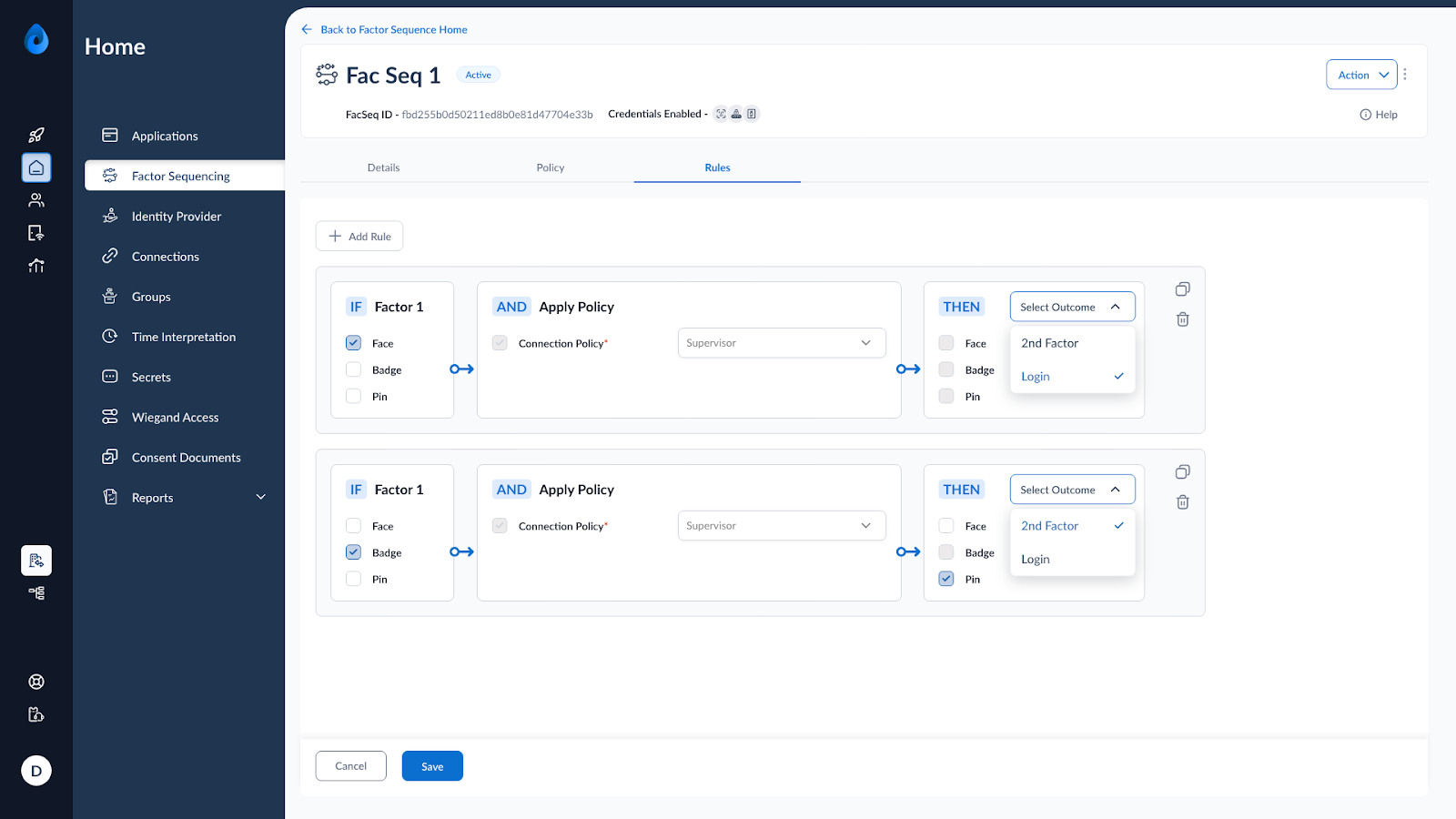 Factor Sequence for MFA Applications - screenshot 6