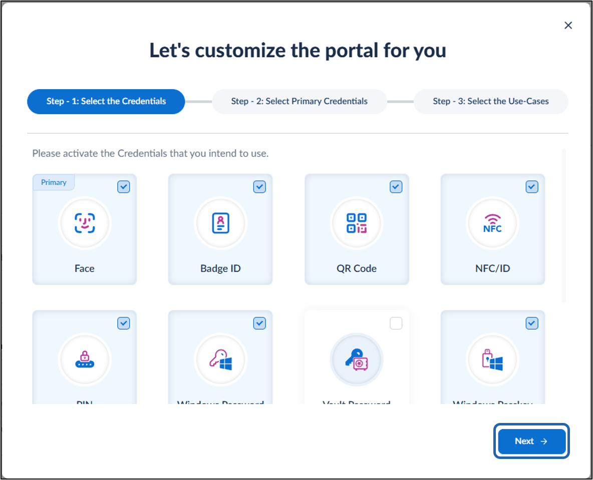 How to Set credential preferences for... - screenshot 4