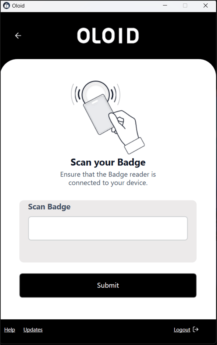 How to enroll badge as credential using... - screenshot 4