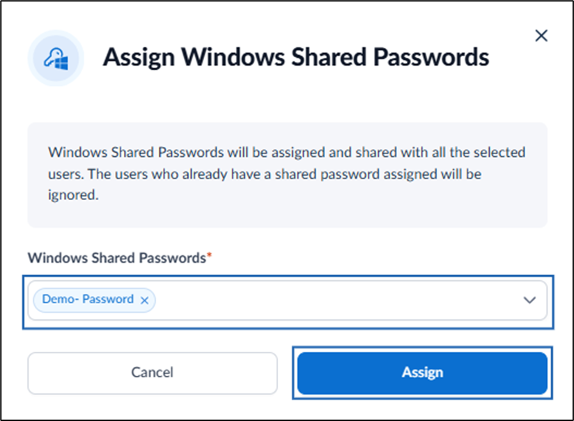 How to Assign Windows Shared Passwords... - screenshot 3