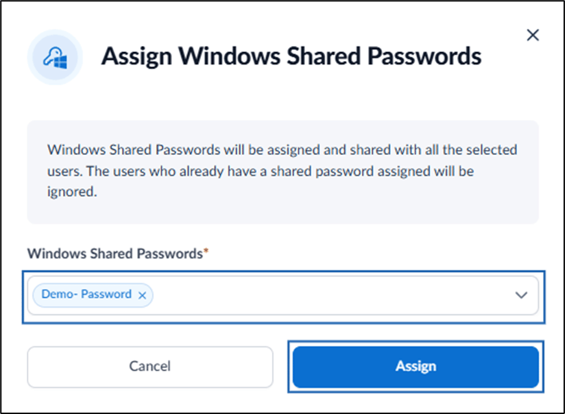 How to Assign Windows Shared Passwords... - screenshot 3