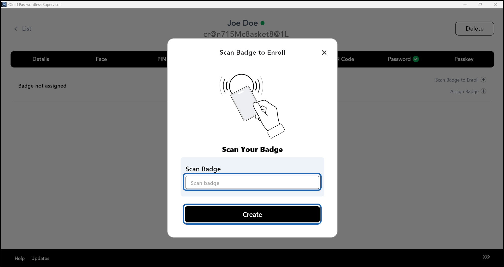 How to Enroll PC/SC Badge using... - screenshot 4