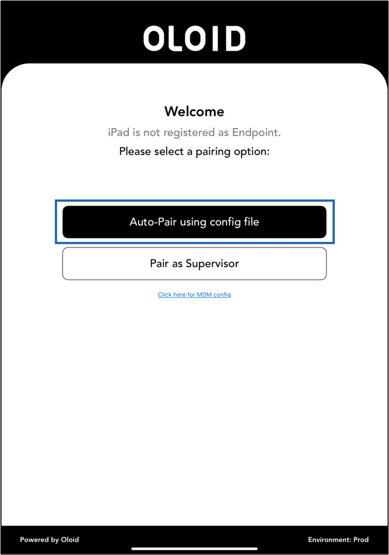 How to Pair Oloid Connect App using... - screenshot 3