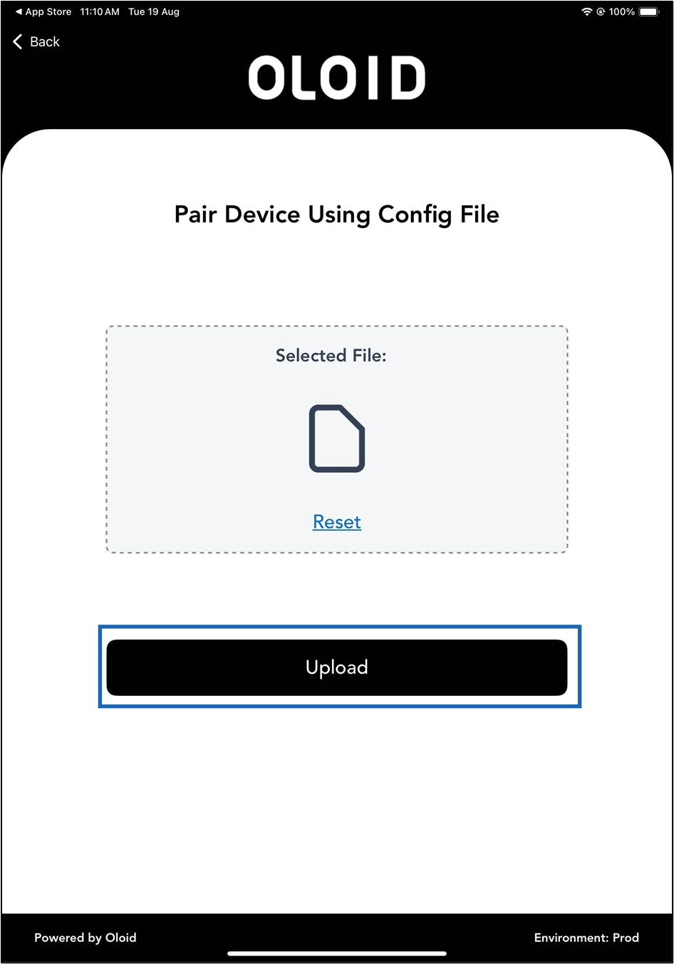 How to Pair Oloid Connect App using... - screenshot 5