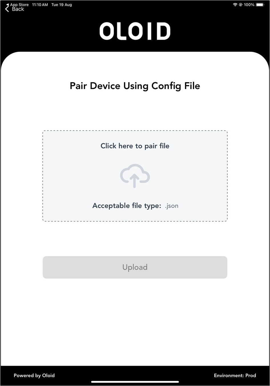 How to Pair Oloid Connect App using... - screenshot 4