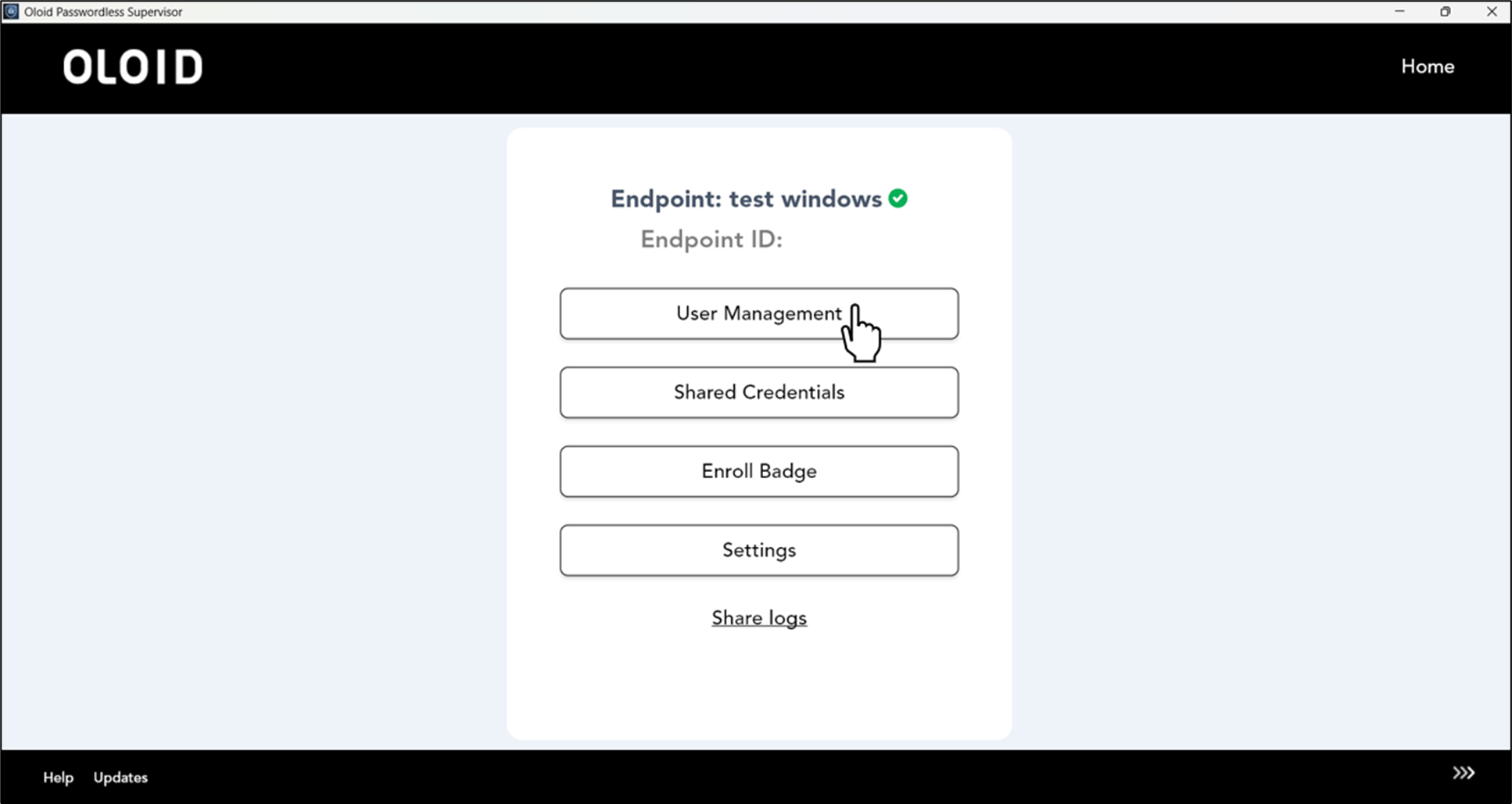 Supervisor App: Assign Passkey - screenshot 1