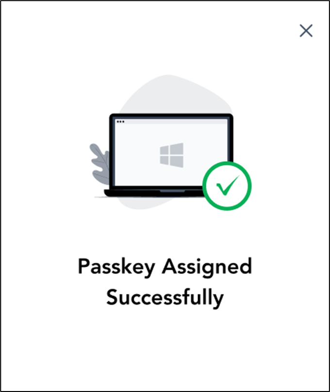 Supervisor App: Assign Passkey - screenshot 5