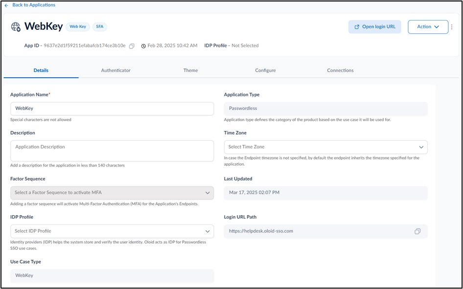 How to edit Connections tab in WebKey... - screenshot 2