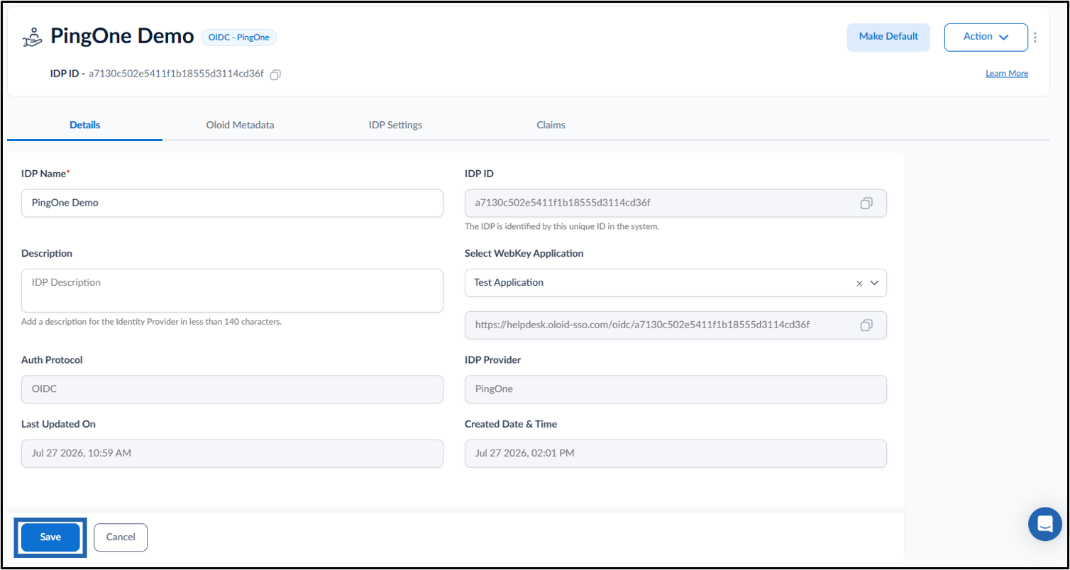 How to Configure OIDC - PingOne IDP... - screenshot 9