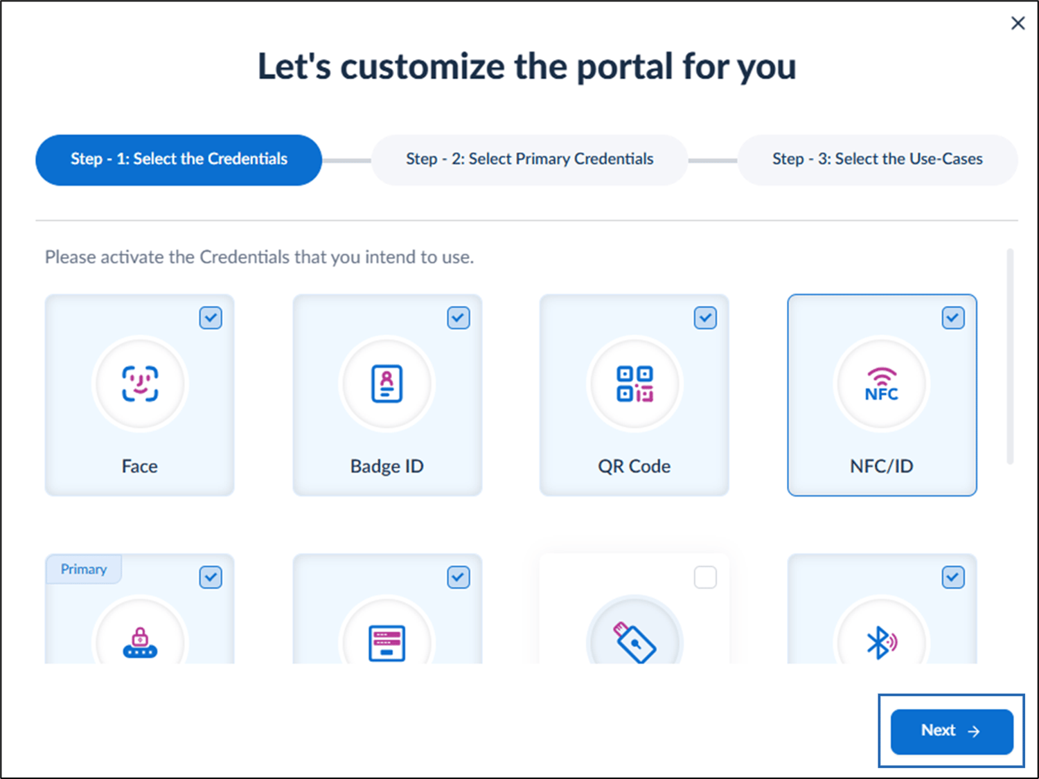 How to create credential preferences in... - screenshot 4