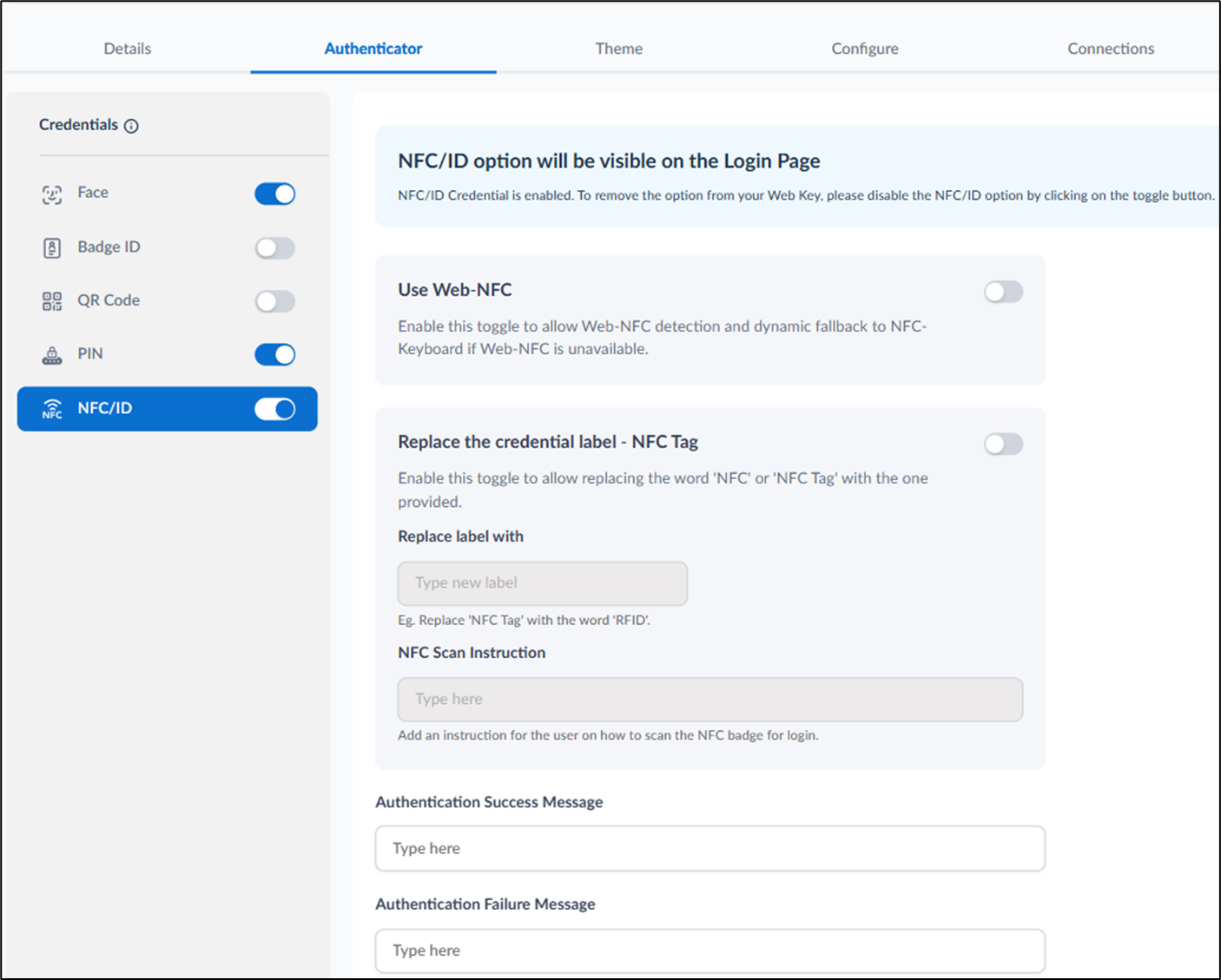 How to edit Authenticator tab in WebKey... - screenshot 10