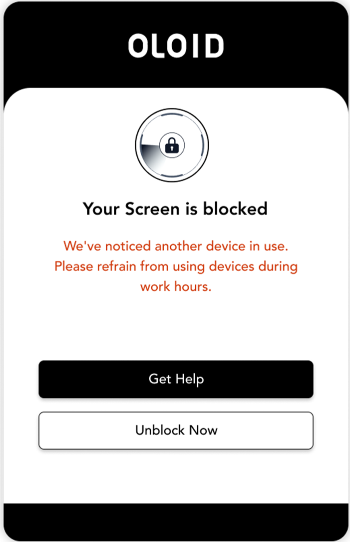 Screen block on Gadgets detected - screenshot 2