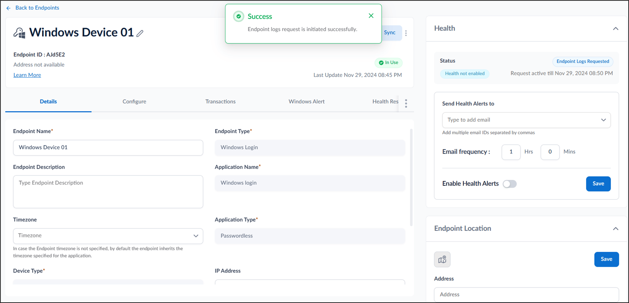 How to extract logs using Oloid Portal - screenshot 5