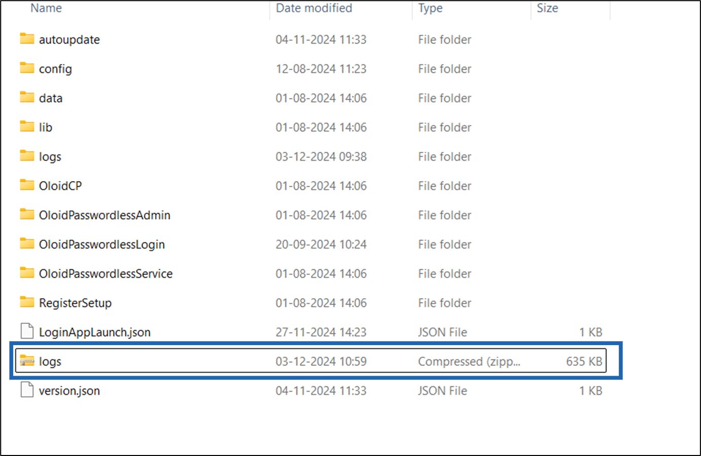 How to extract logs manually - screenshot 5