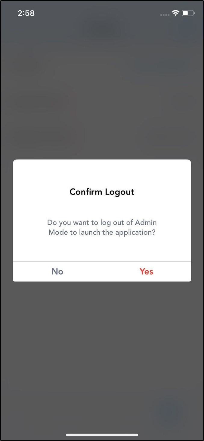Admin Setup on iPhone - screenshot 7