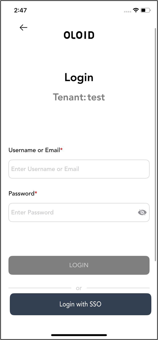 Admin Setup on iPhone - screenshot 4