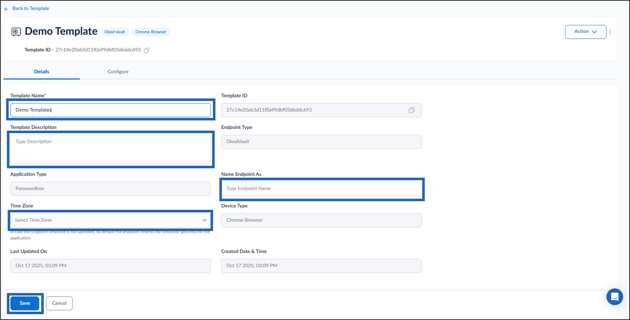 How Configure Endpoint Templates in the... - screenshot 4