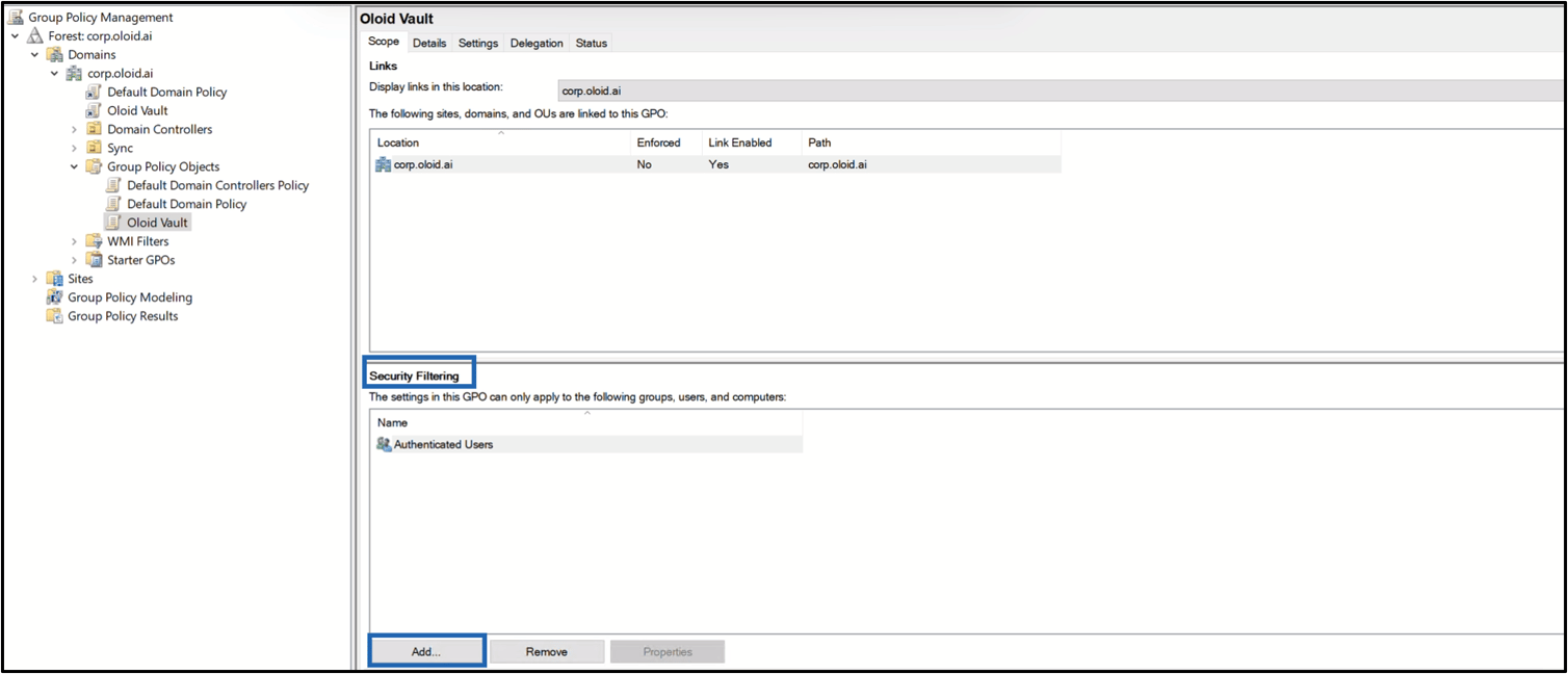 How to Deploy Oloid Vault Using Group... - screenshot 19
