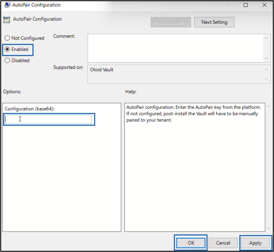 How to Deploy Oloid Vault Using Group... - screenshot 12