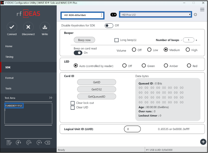 How to configure Card Reader Using RF... - screenshot 19