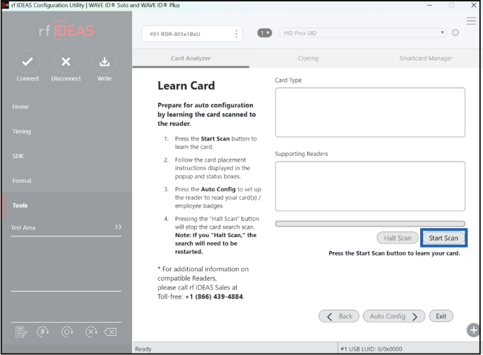 How to configure Card Reader Using RF... - screenshot 7
