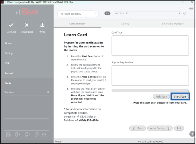 How to configure Card Reader Using RF... - screenshot 7