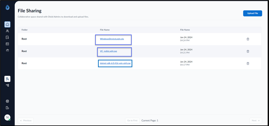 Windows Device Agent App Set up Process - screenshot 1