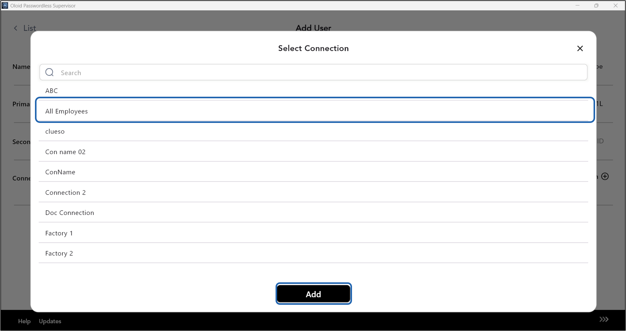 How to Add a User - screenshot 3