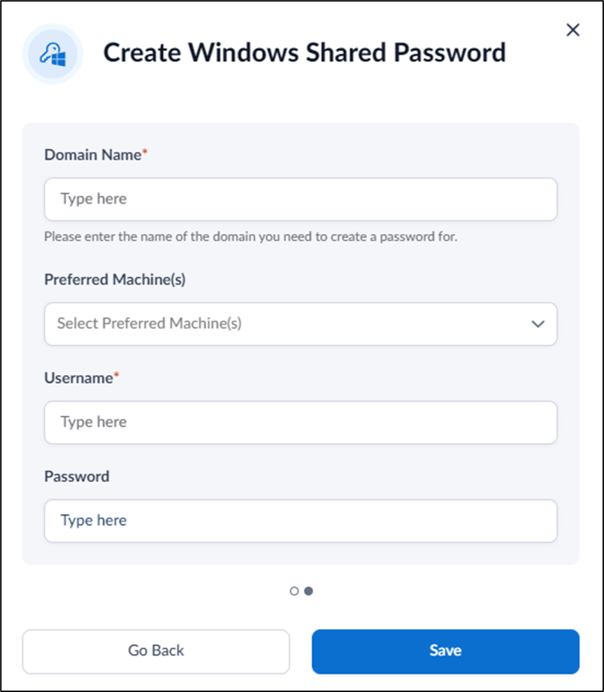 How to create shared credentials for... - screenshot 6