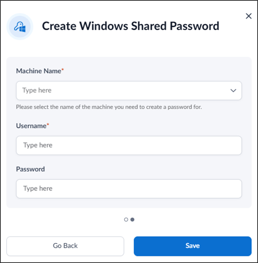 How to create shared credentials for... - screenshot 3