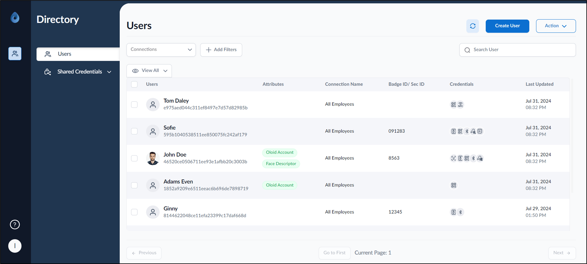 How to create shared credentials for... - screenshot 1