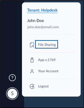How to download file using file sharing... - screenshot 3