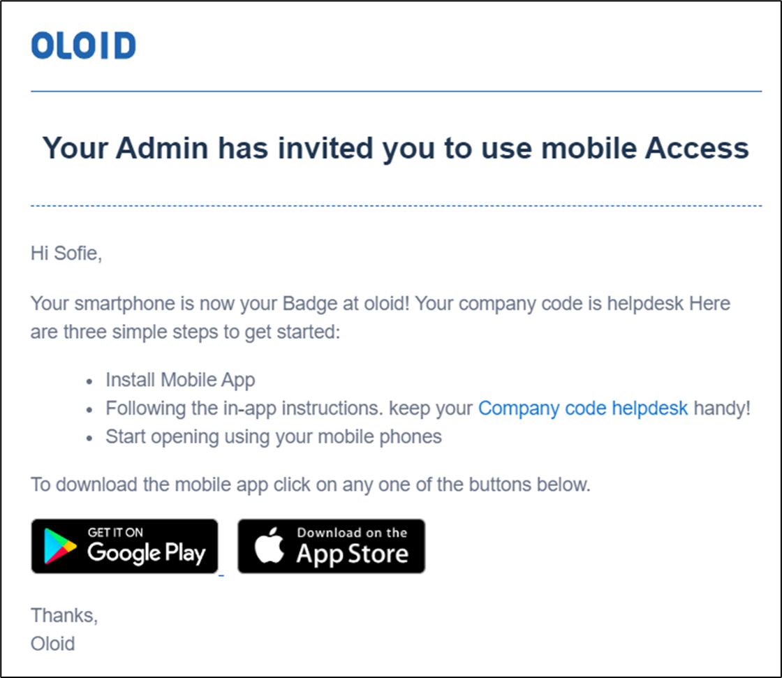 How to send invite email to download... - screenshot 3