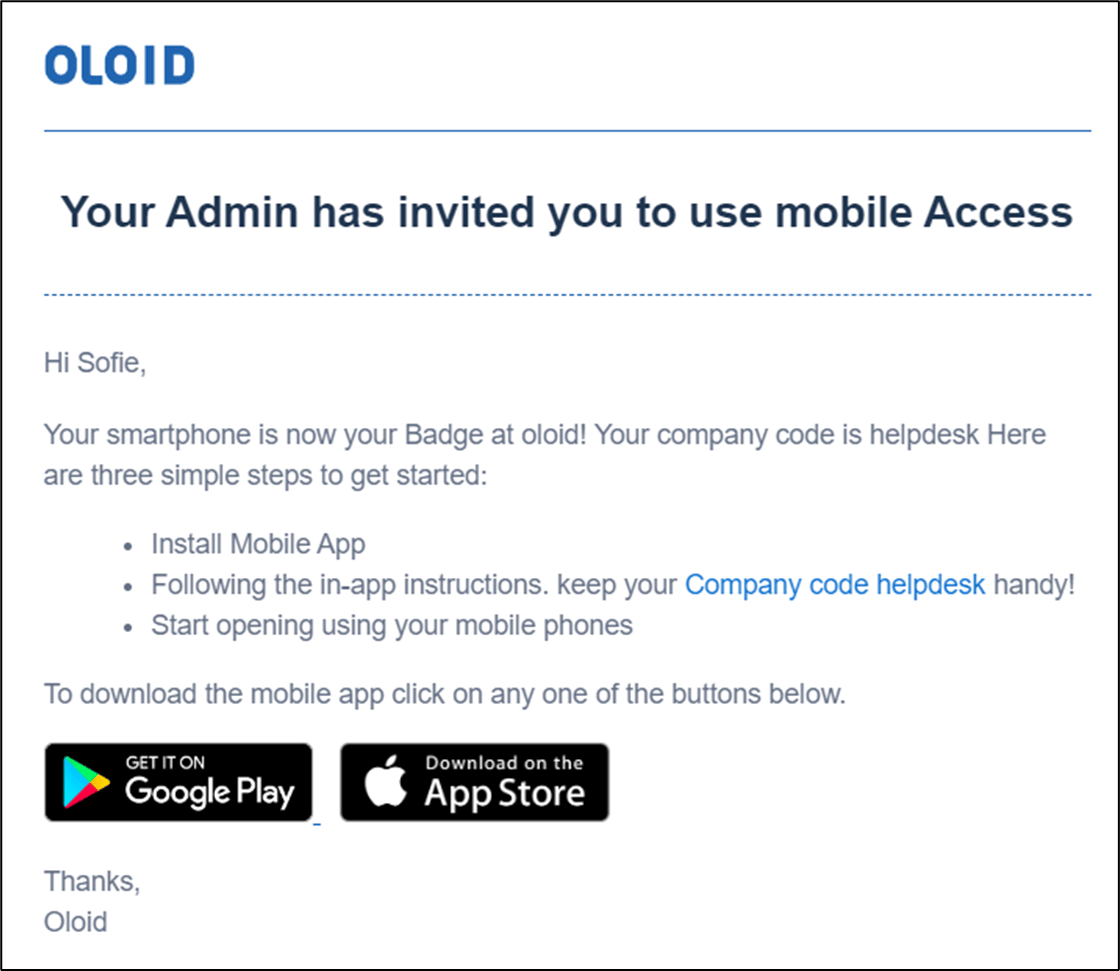 How to send invite email to download... - screenshot 3