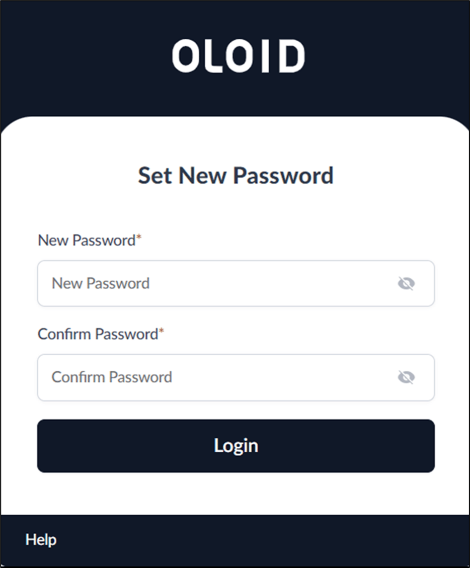How to set new password on first time... - screenshot 2