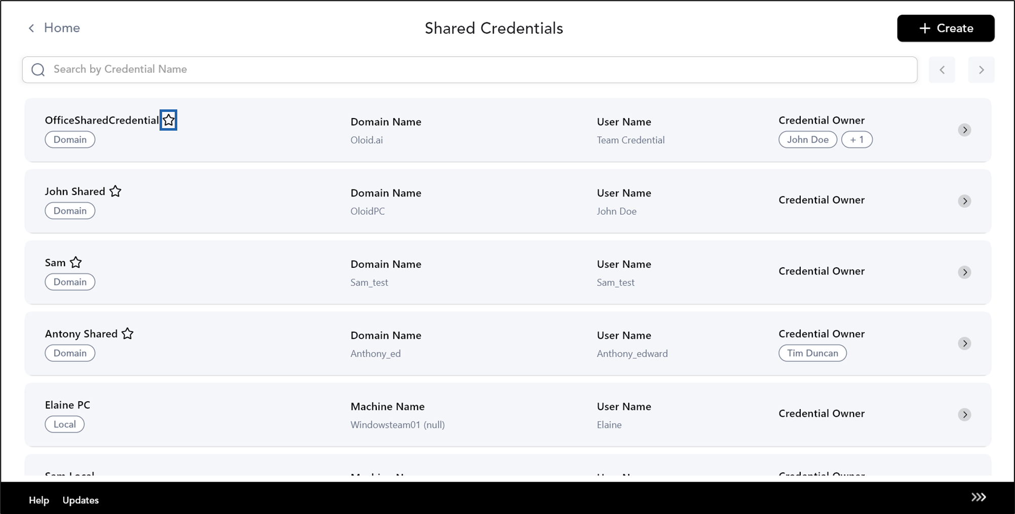 How to mark as a preferred credential... - screenshot 3