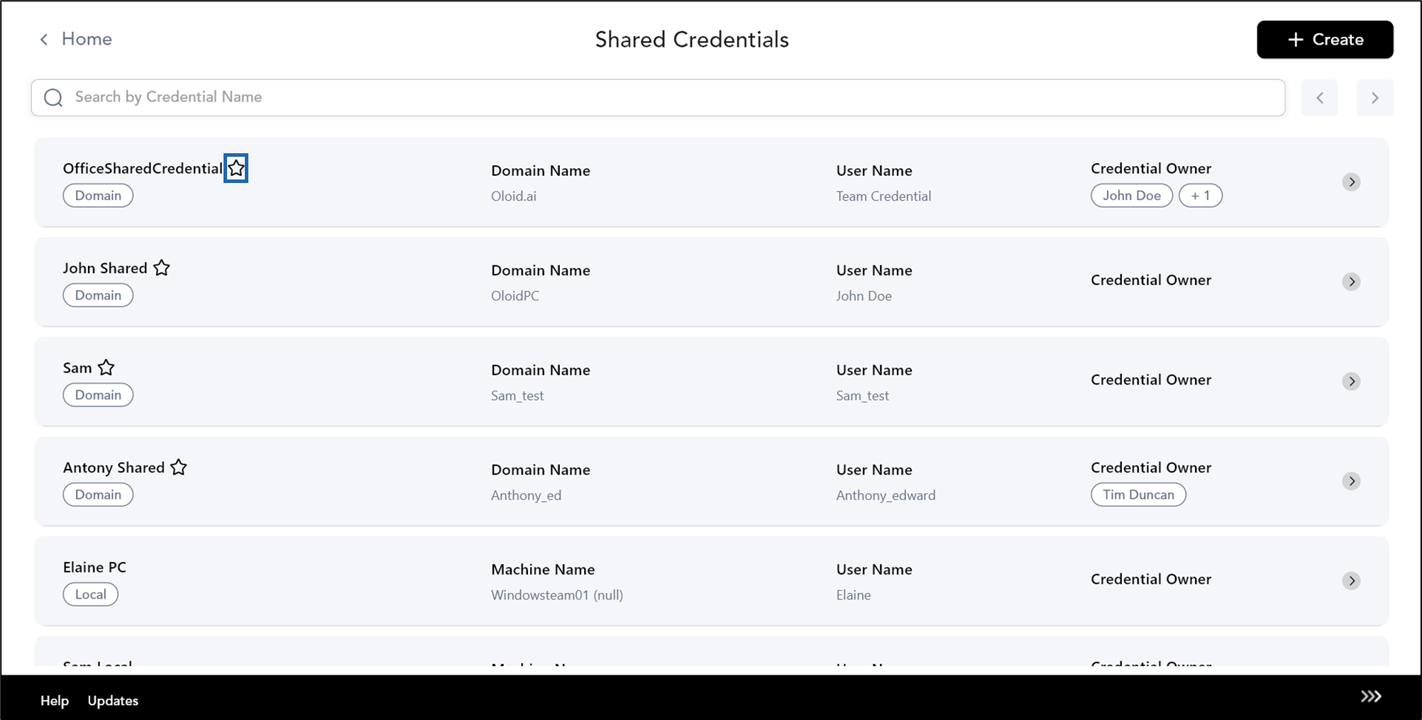 How to mark as a preferred credential... - screenshot 3
