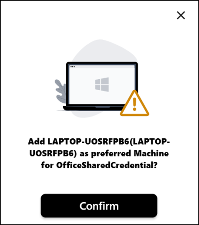 How to mark as a preferred credential... - screenshot 4