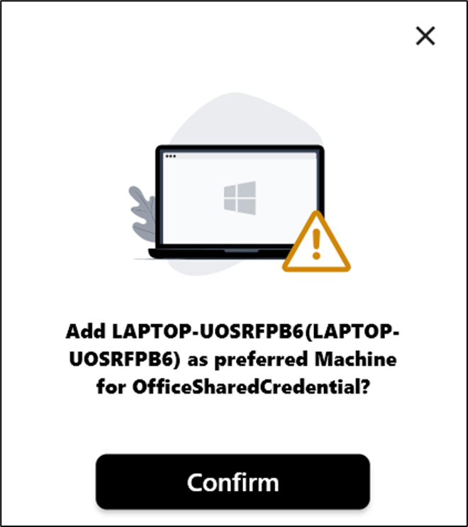 How to mark as a preferred credential... - screenshot 4
