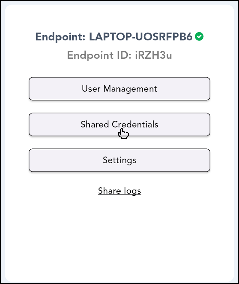 How to mark as a preferred credential... - screenshot 1